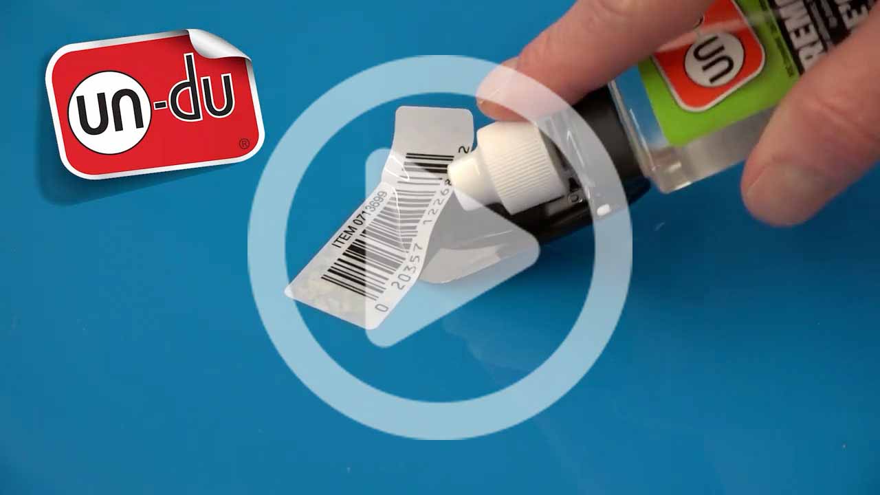 Un-Du ADHESIVE REMOVER Sticker Tape and Label Remover 00207
